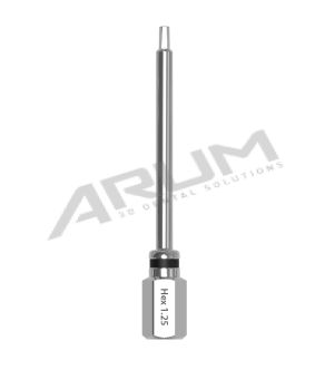 ARUM iPen Lab Driver Tip - Hex 1.25 - Black