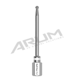 ARUM iPen Lab Driver Tip - Ball Hex - White