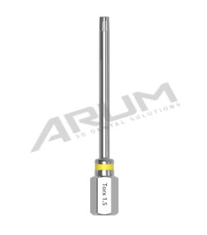 ARUM iPen Lab Driver Tip - Torx 1.5 (Star) - Yellow